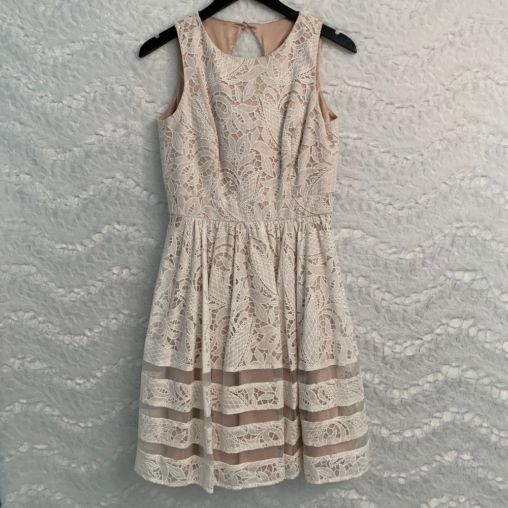 Eliza J | Fit & Flare Lace Dress